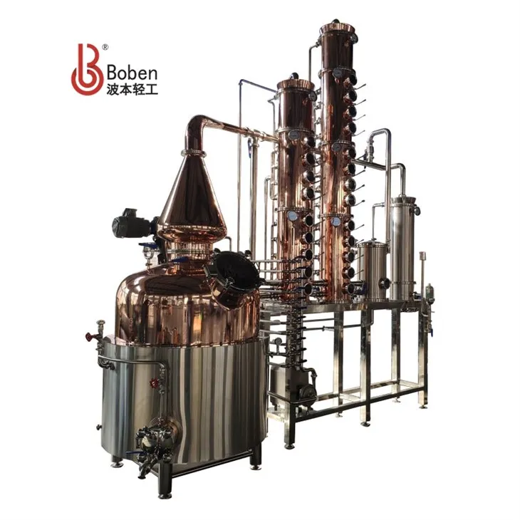 1000L Vodka Gin Whisky Distillation EQUIPMENT