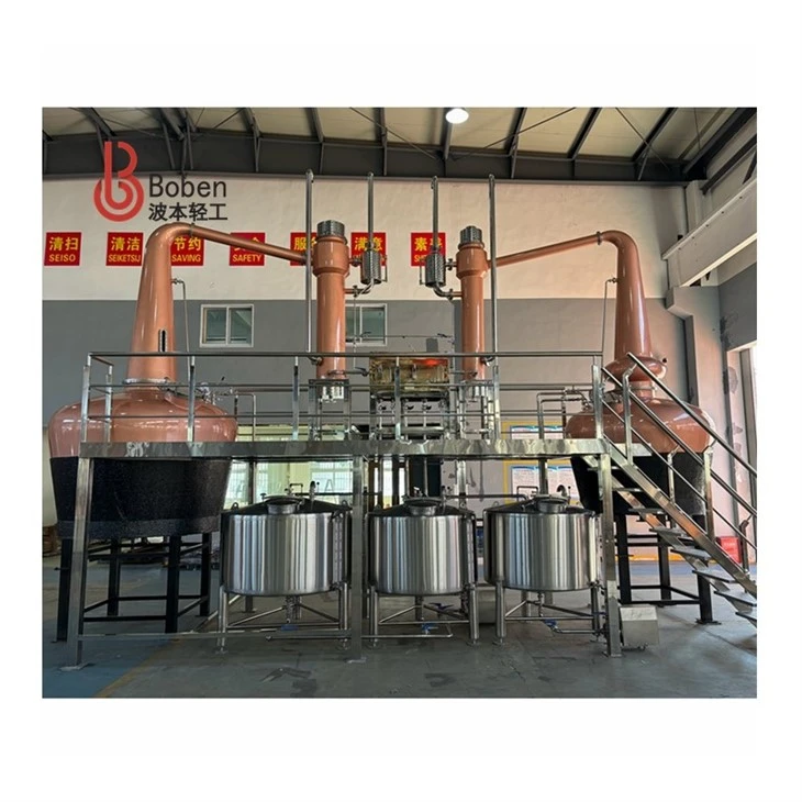 3500L Wash Still 2500L Spirit Still Whisky Still Pot Still For Sale